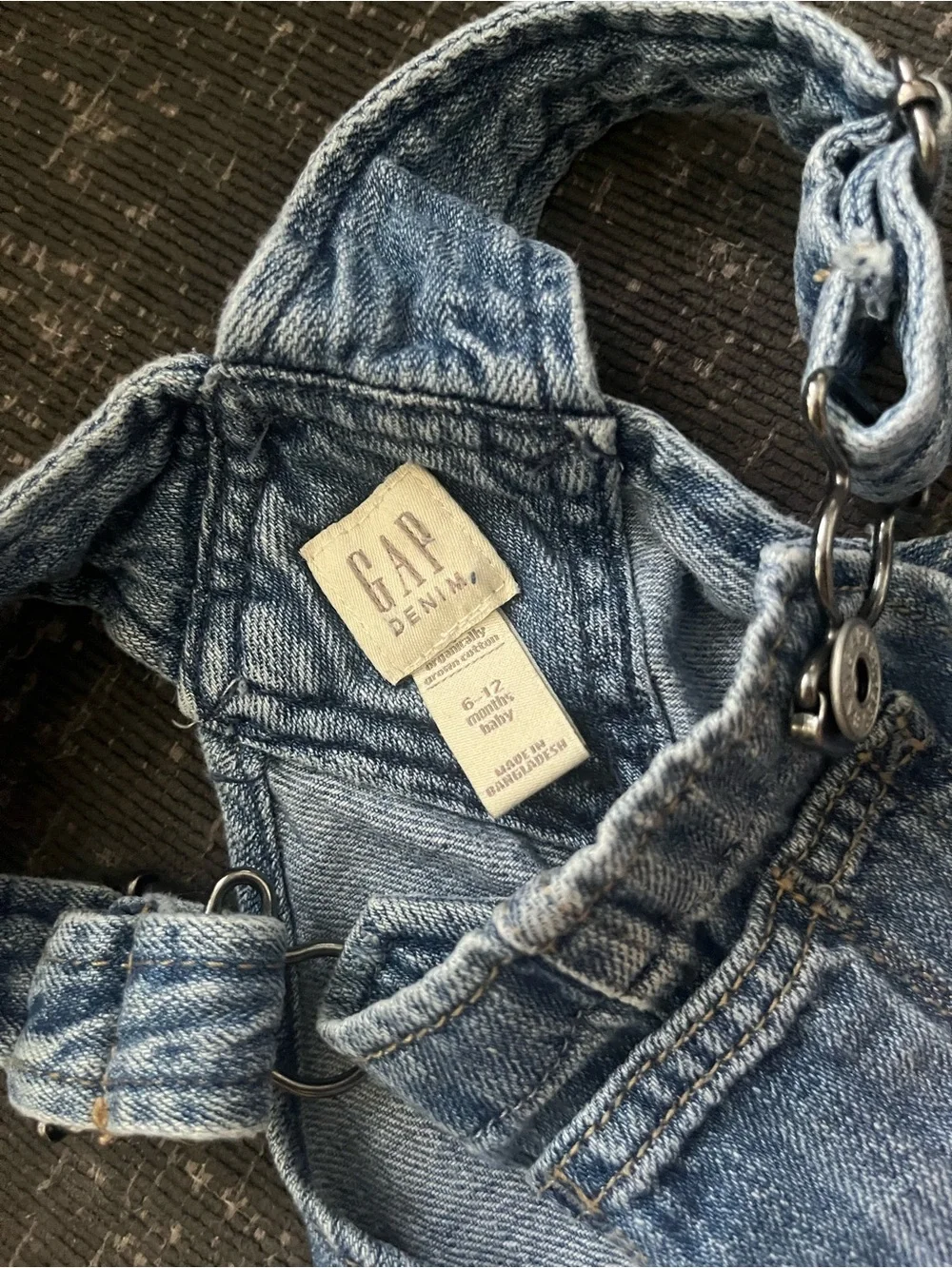 GAP Light Blue Denim Kids Overalls